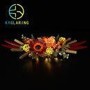 Dried Flower Centerpiece-Lighting Makes It More Beautiful