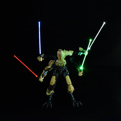 Long Star Wars LED Lightsaber 12cm