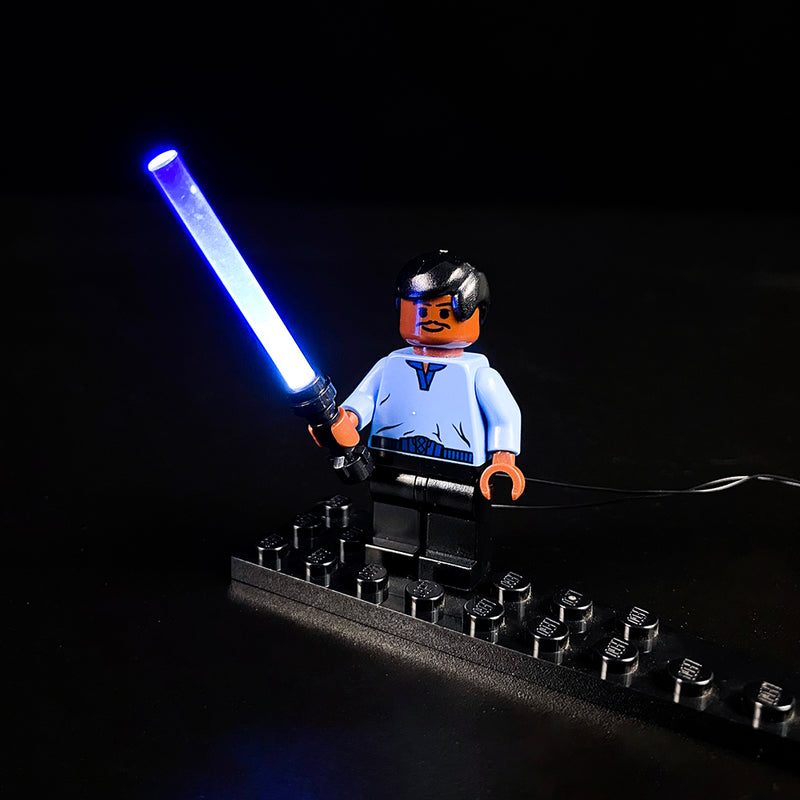 LED Lightsaber for Star Wars Minifigures 1 in 1 USB