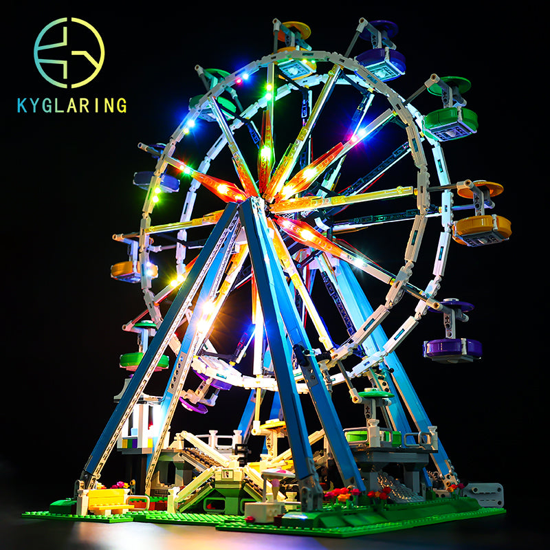 LED Light Kit For Ferris Wheel 10247 Compatible with 15012