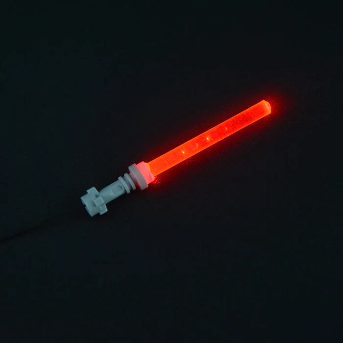 LED Lightsaber for Star Wars Minifigures 1 in 1 USB