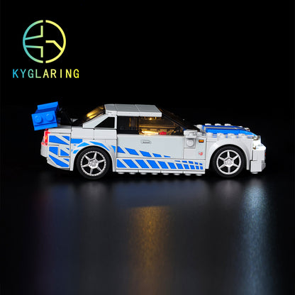 2 Fast 2 Furious Nissan Skyline GT-R (R34)-Lighting Makes It More Beautiful#76917
