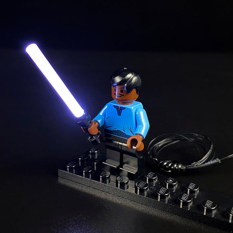 LED Lightsaber for Star Wars Minifigures 1 in 1 USB