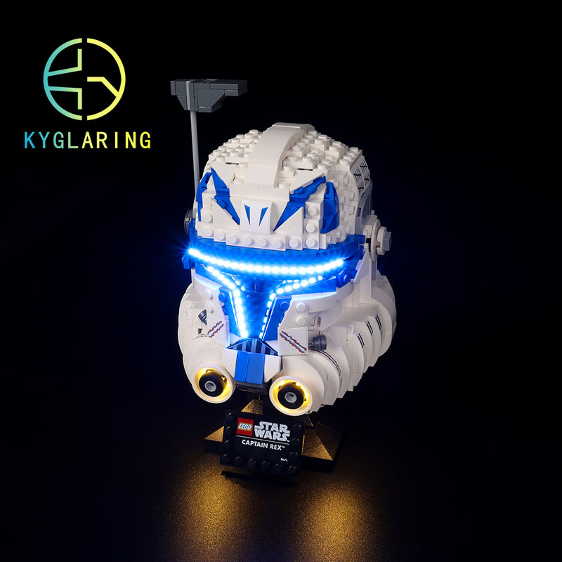 Captain Rex™ Helmet-Lighting Makes It More Beautiful