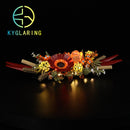 Dried Flower Centerpiece-Lighting Makes It More Beautiful