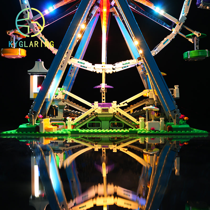 LED Light Kit For Ferris Wheel 10247 Compatible with 15012