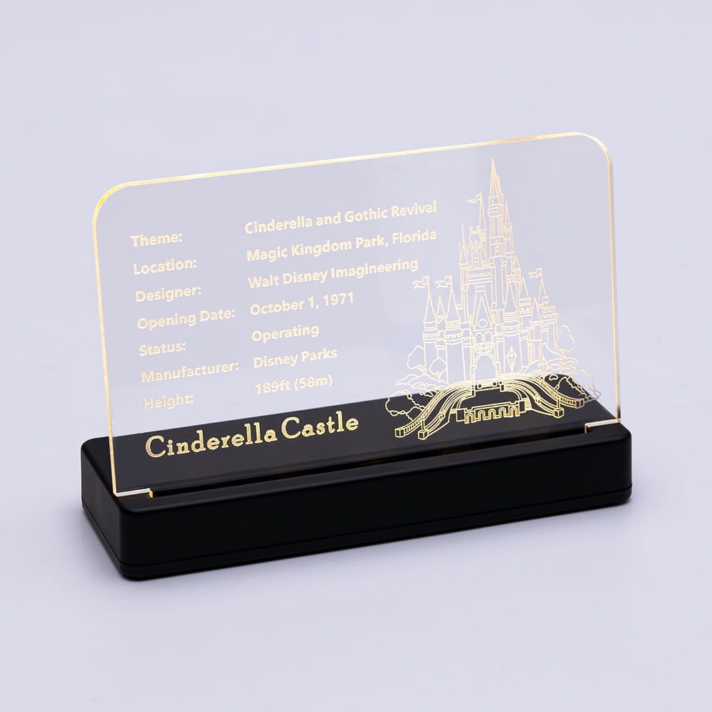 Led Lighting Set for Cinderella Princess Castle #71040