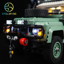 Land Rover Classic Defender 90-Lighting Makes It More Beautiful