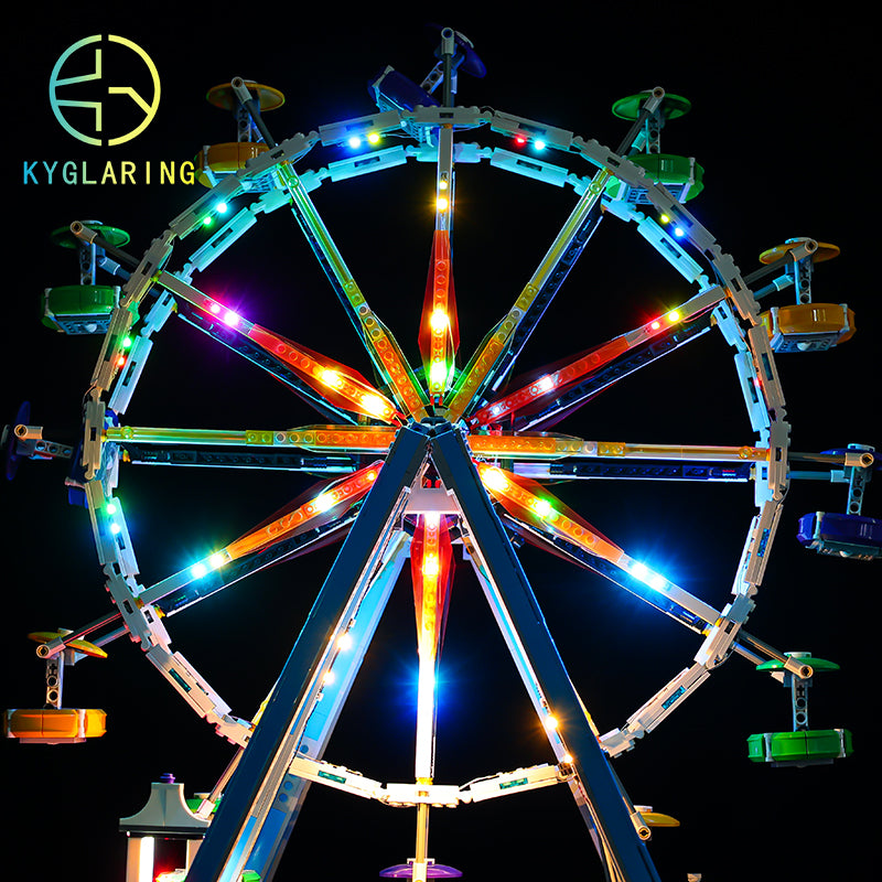 LED Light Kit For Ferris Wheel 10247 Compatible with 15012