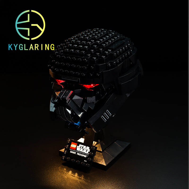 Led Lighting Set For Dark Trooper Helmet 75343