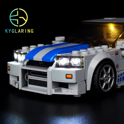 2 Fast 2 Furious Nissan Skyline GT-R (R34)-Lighting Makes It More Beautiful#76917