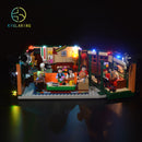 Led Lighting Set for Ideas 21319 Series Central Perk