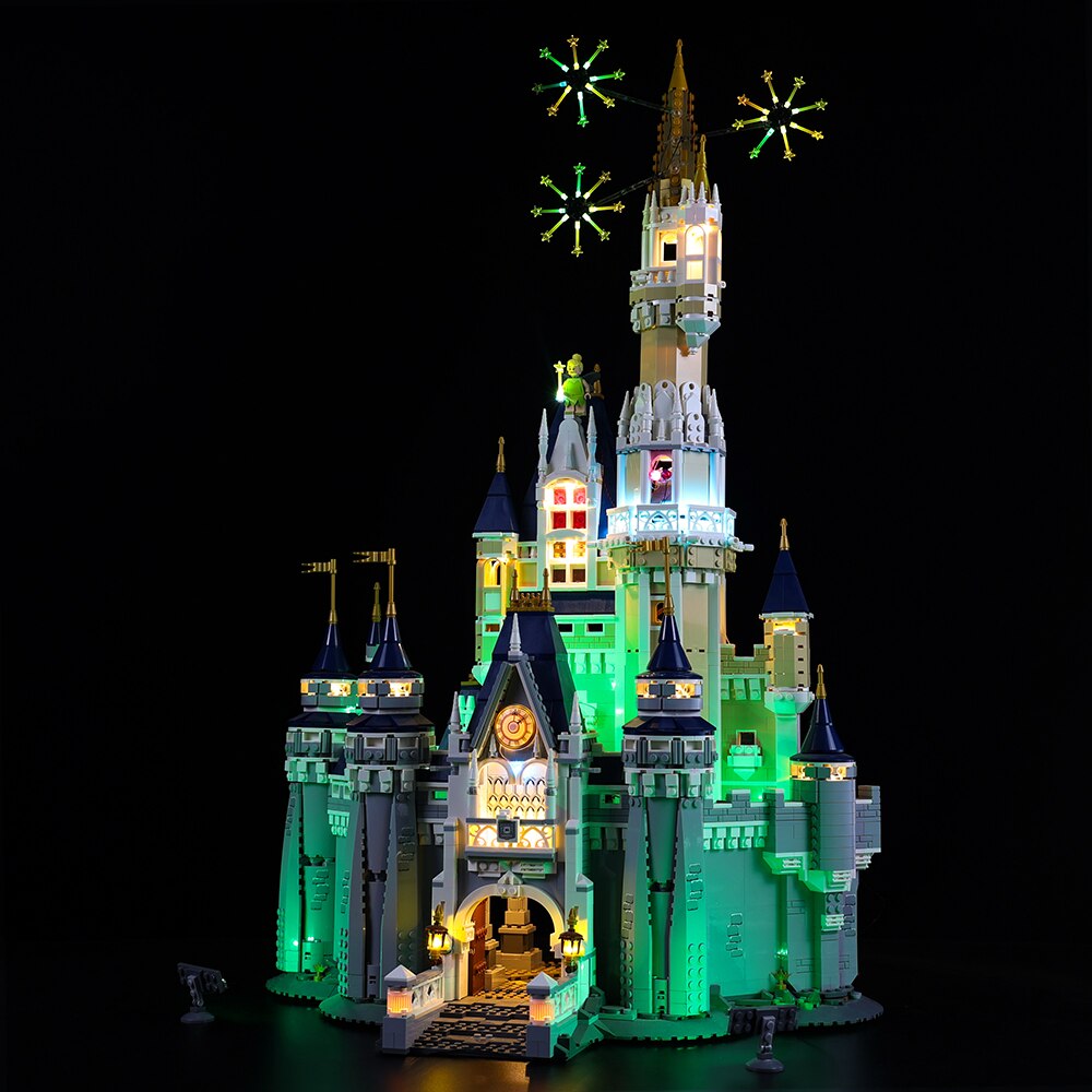 Led Lighting Set for Cinderella Princess Castle #71040