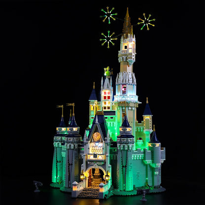 Led Lighting Set for Cinderella Princess Castle #71040
