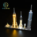 Led Lighting Set For Creator 21028 Architecture New York City