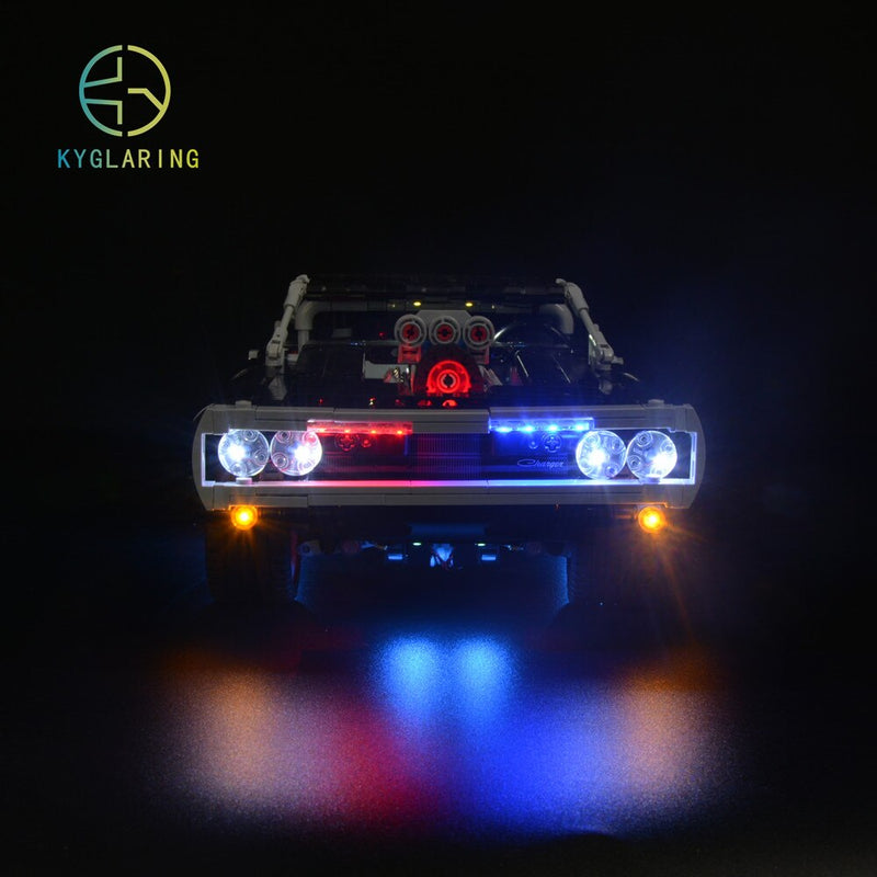 Led Light Kit For LEGO Dom's Dodge Charger 42111