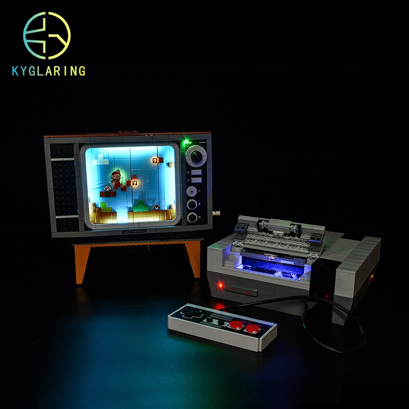 Led Lighting Set For 71374 NES Red And White Machine