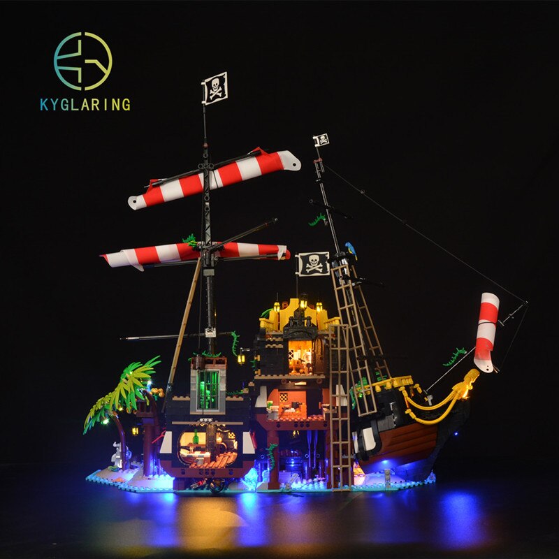 Led Lighting Set For Pirates of Barracuda Bay 21322