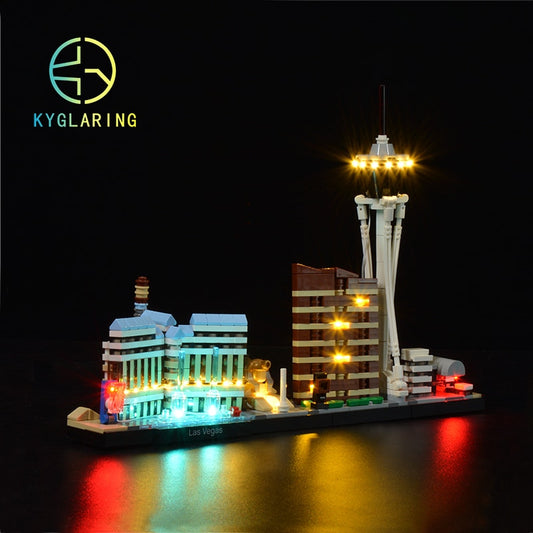 Led Lighting Set for Creator 21047 Architecture Las Vegast