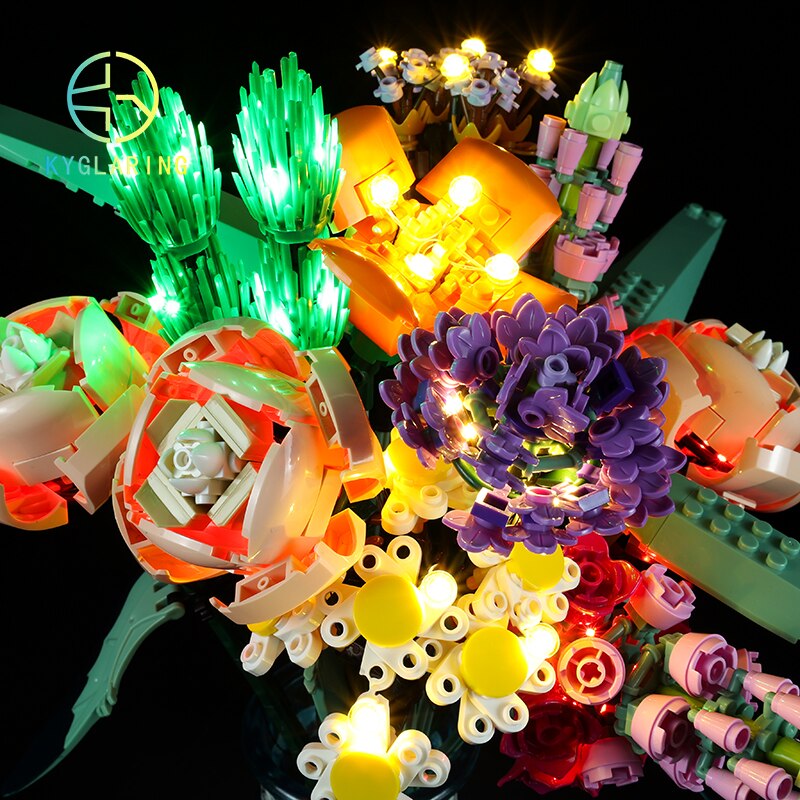 Led Lighting Set for Creator 10280 Flower Bouquet