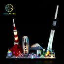 Led Lighting Set for Architecture 21051 Tokyo Skyline