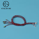 0.8mm 2pin Plug bk&rd Cables Bit Lights (Pack of 12)