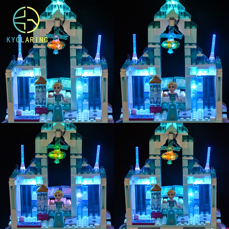 Led Lighting Set For 43172 Elsas Magical Ice Palace