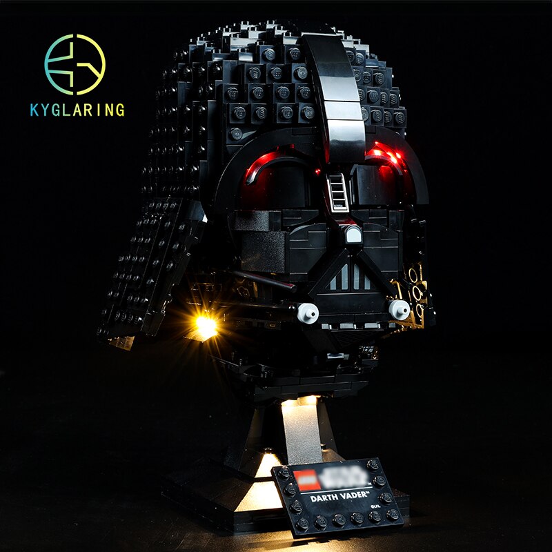 Led Lighting Set for 75304 Starwars Darth Dark Lord Vader Helmet