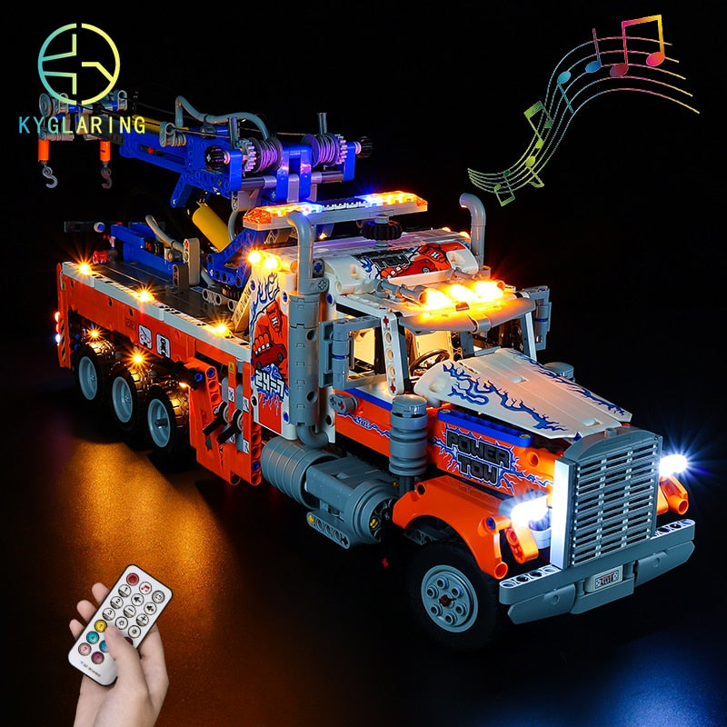 Led Lighting Set For Technic 42128 Heavy-Duty Tow Truck