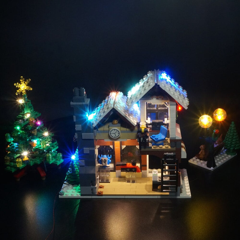 Led Lighting Set For Christmas Winter Toy Shop