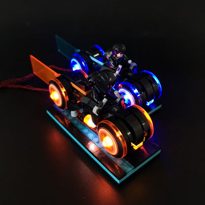 Led Light Kit For Tron Legacy Light Cycles Racing Motor Bike #21314