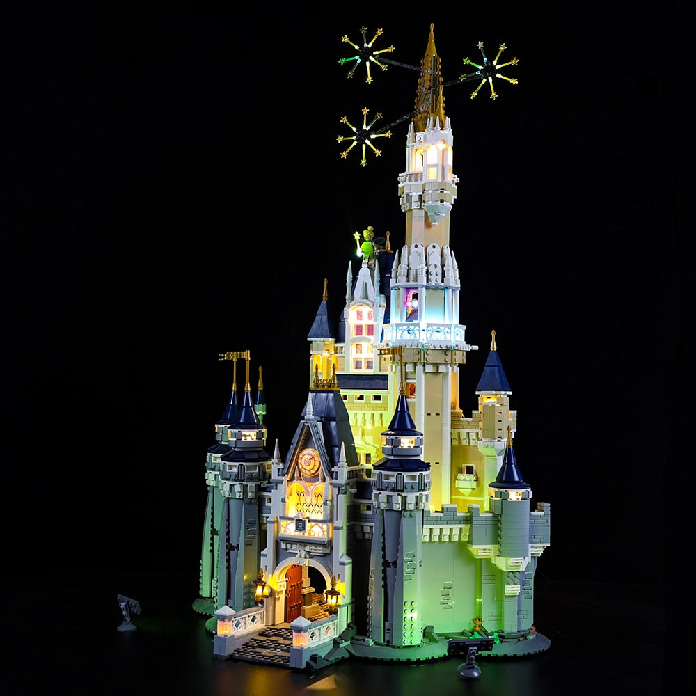 Led Lighting Set for Cinderella Princess Castle #71040