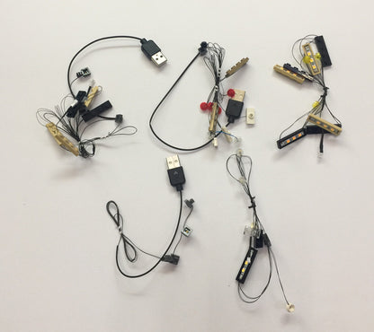 LED Light Kit  for TEMPLE of Airjitzu 70751 and 06022