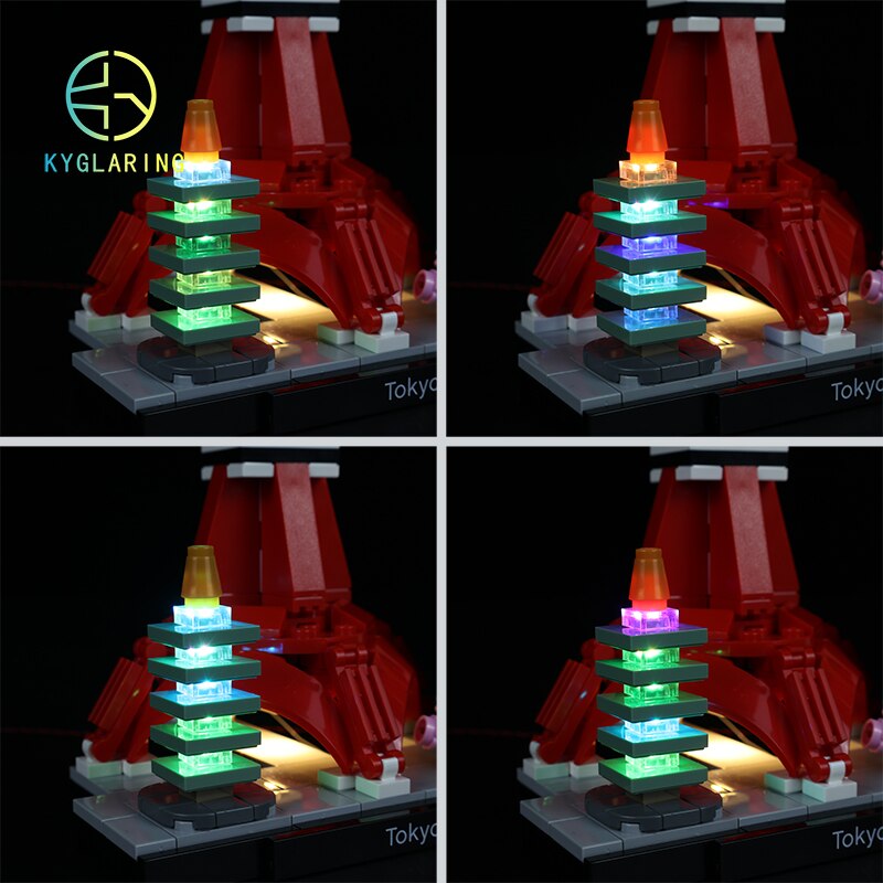 Led Lighting Set for Architecture 21051 Tokyo Skyline