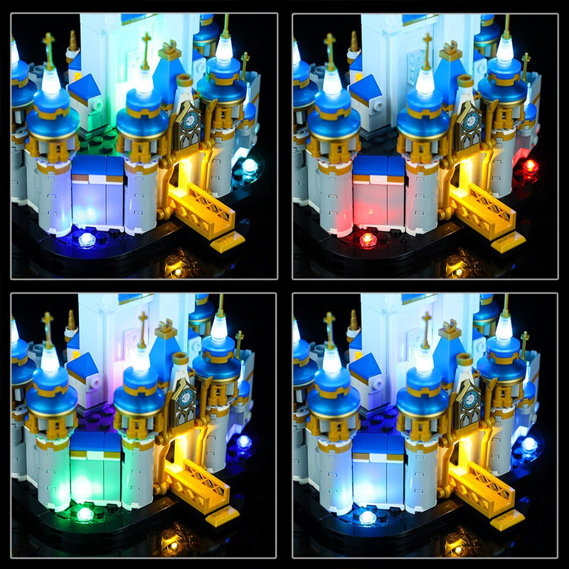 Led Lighting Set For 40478 Mini Disney Castle