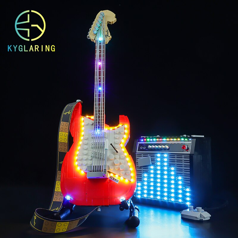 Led Lighting Set for Ideas Fender® Stratocaster™ 21329 RC Version