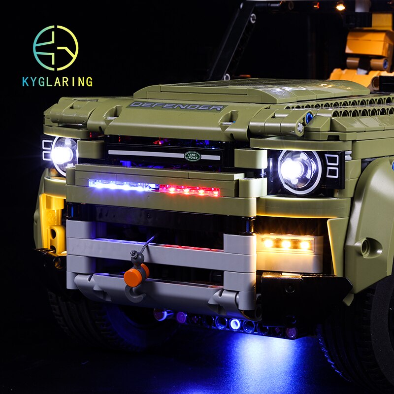 Led Lighting Set for 42110 Land Rover Defender Anleitung Standard Version