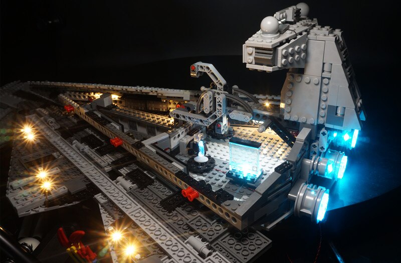 LED Light Kit For 75055 The Imperial Super Star Destroyer