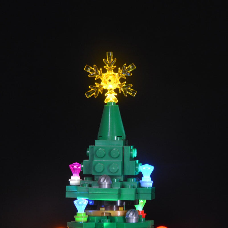 LED Light Kit for LEGO 40338 Christmas Tree