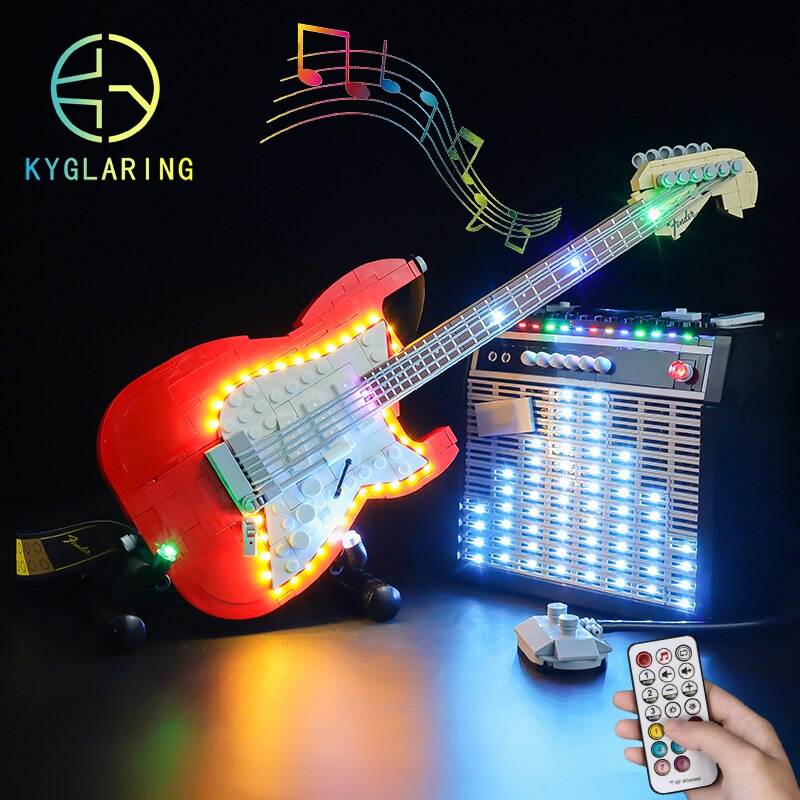 Led Lighting Set for Ideas Fender® Stratocaster™ 21329 RC Version