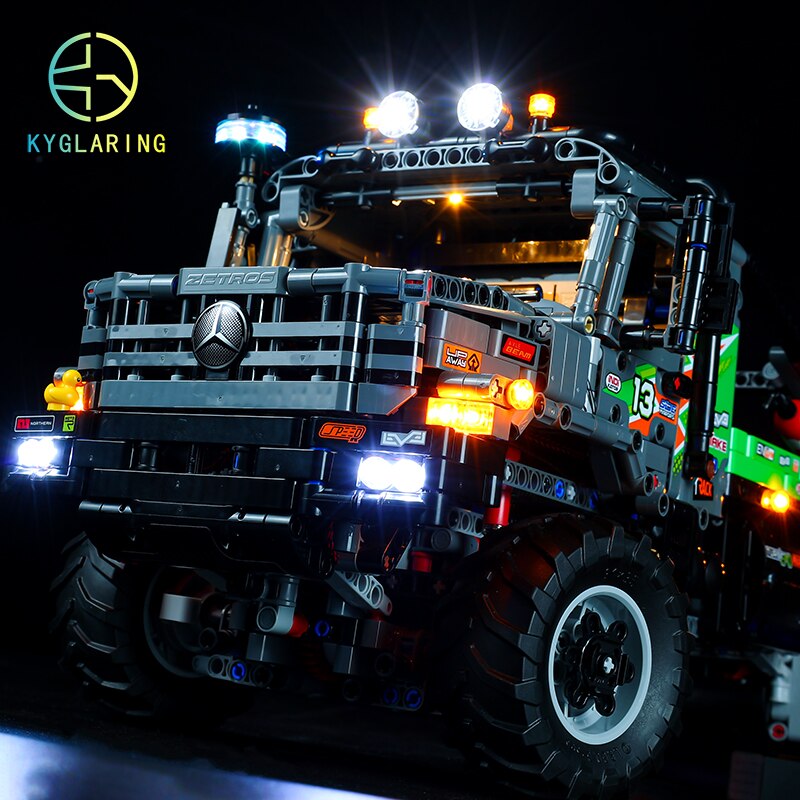 Led Lighting Set For 4x4 Crawler Mercedes-Benz Zetros Trial Truck 42129