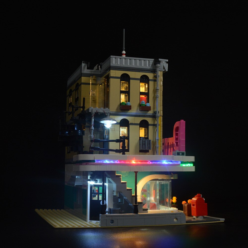 Led Lighting Set For Downtown Diner #10260