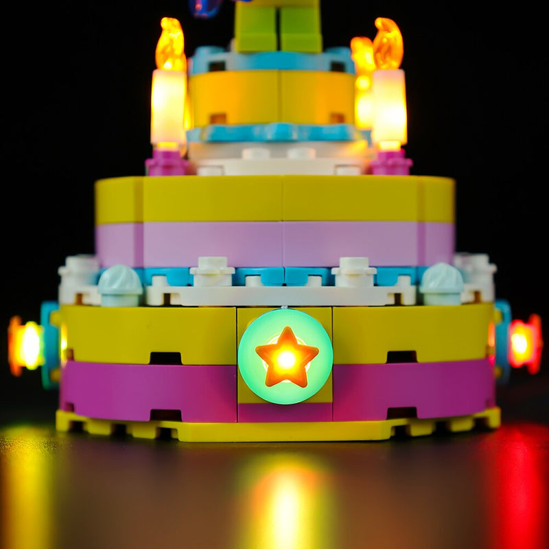 Led Light Kit For LEGO Birthday Set 40382