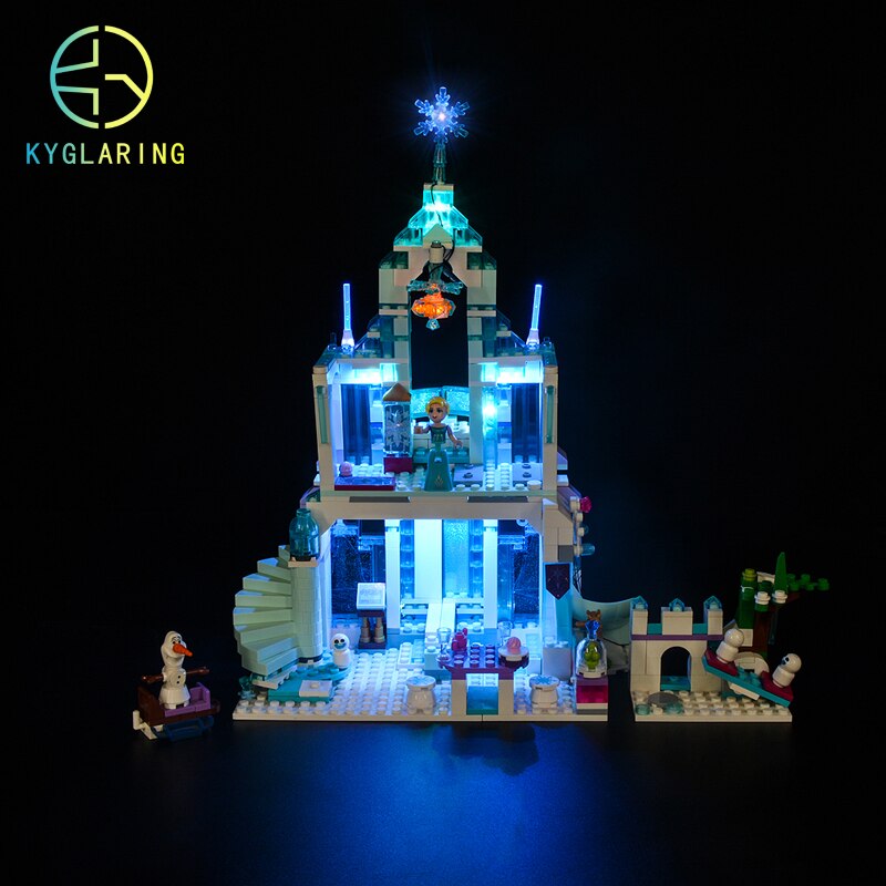 Led Lighting Set For 43172 Elsas Magical Ice Palace