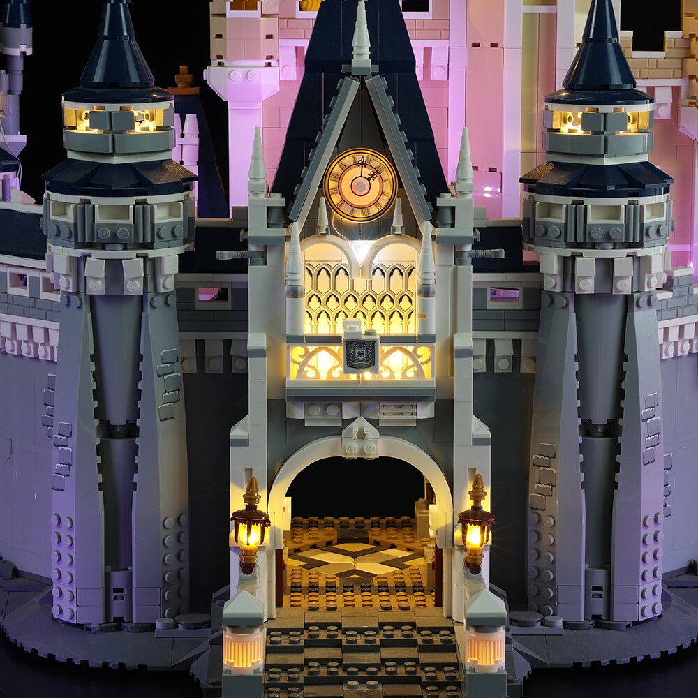 Led Lighting Set for Cinderella Princess Castle #71040