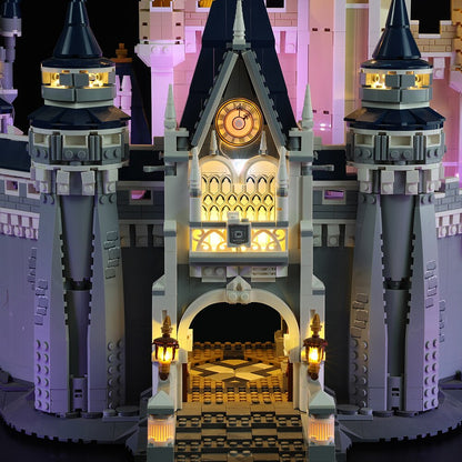 Led Lighting Set for Cinderella Princess Castle #71040