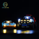 Led Lighting Set for Speed Champions 76905 GT Heritage Edition and Bronco R