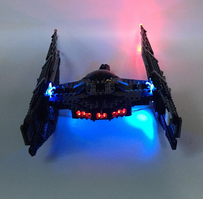 LED Light Kit for Kylo TIE Fighter 75179 and 05127