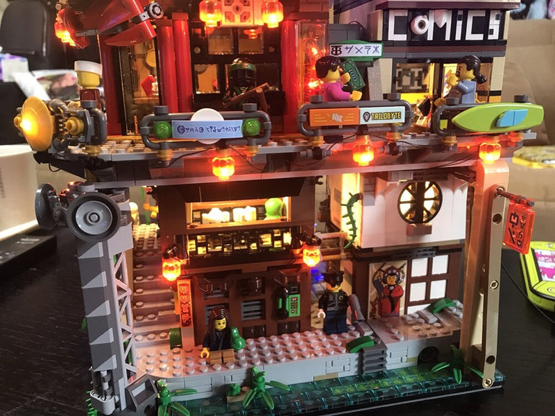 Led Lighting Set For NINJAGO® City 70620