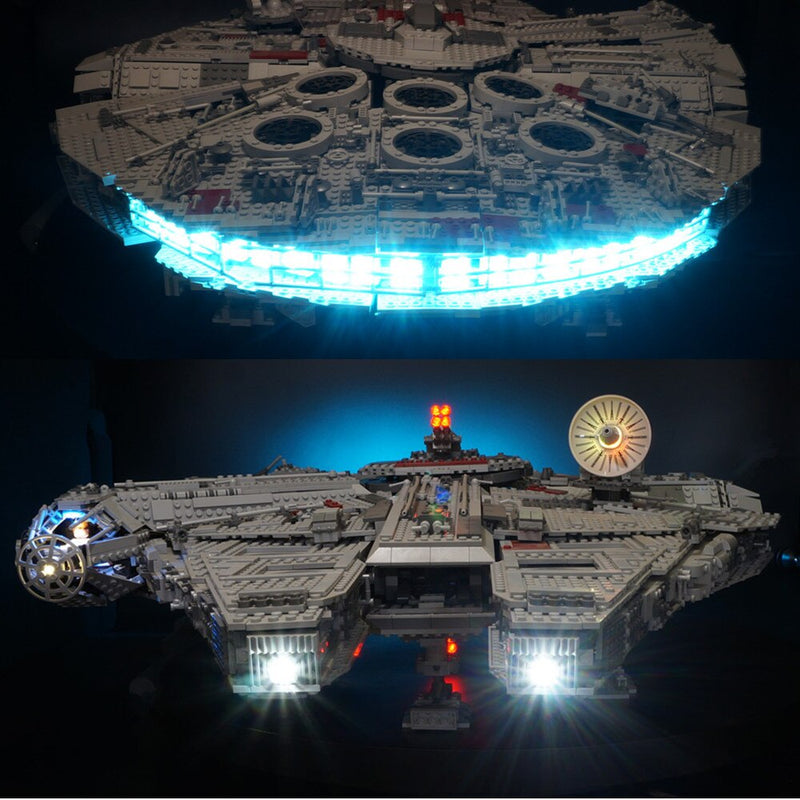 Led Light Kit For Ultimate Wars Millennium Falcon 10179 And 05033